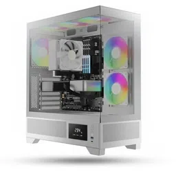 Elisaekka "Custom Gaming PC i5-14600K / RTX 4060 / 16GB DDR5 / 1TB NVMe" Intel® Core™ i5 14th Generation (16 GB RAM/NVIDIA GeForce RTX 4060 Graphics/10 TB Hard Disk/1 TB SSD Capacity/Windows 11 Pro/8 GB Graphics Memory) Gaming Tower with MS Office image 3