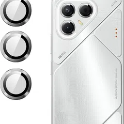 Oncraves Back Camera Lens Ring Guard Protector for Tecno Pova 7 5G, Metal Finish Frame.-image-83