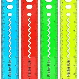 Flexible Foldable Unbreakable Flex Ruler 4PCS Ruler-image-50