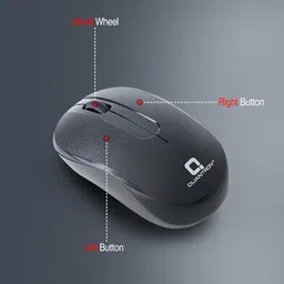 Quantron QMU 525 Wireless Ambidextrous TouchGaming Mousewith Bluetooth image 2