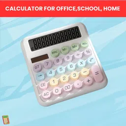 yaroh Desktop Cute Calculator, 12-Digit Large Display With Aesthetic Candy ColorQ274 Desktop Cute Calculator, 12-Digit Large Display With Aesthetic Candy ColorQ274 Basic Calculator-picture-21