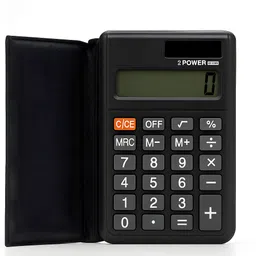 karma kreation Pocket Calculator with Cover – Portable Mini Calculator for Office & School Use Financial Calculator image 2