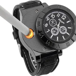 ala flame METAL Premium Black watch lighter watch Windproof Cigarette Pocket Lighter-picture-18