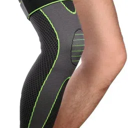 Full Leg Compression Sleeves pack of 1 with Wraps Knee Support-image-10