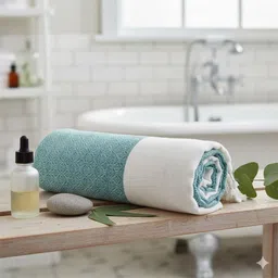 nalvya Cotton 300 GSM Bath Towel image 4