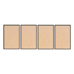 999store Wildlife Multicolour Canvas (Pack of 4) Kids Wall Art image 5