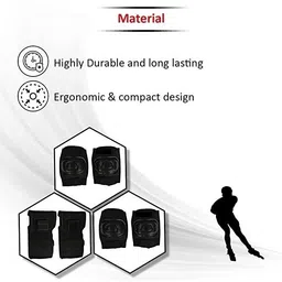 koel Protection Helmet Elbow | Knee|Hand Guard Skating Kit image 3