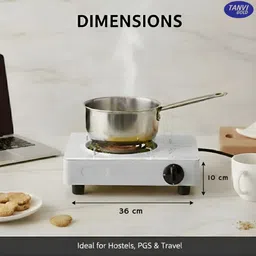 tanvi gold Super Electric Cooking Heater appliance 2000 watt White Electric Cooking Heater image 4