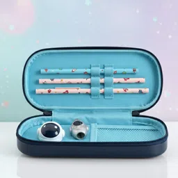 ygoyalandco 3D Astronaut Pencil Box – EVA Zipper Case for Boys & Girls, Durable & Cute Geometry Box image 2