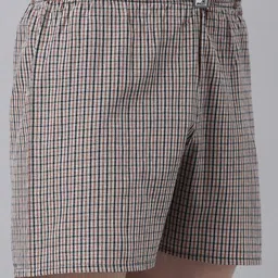 broon Checkered Men Boxer image 4