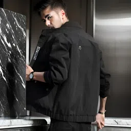 bright kraft Men Printed Sports Jacket image 2