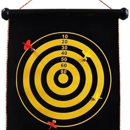 my baby love a perfect care Double Sided Magnet Dart Board, Board Game with 4 Colorful Dart for Kids 12 Inch Dart Board Game-picture-32