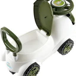 joyride BUDDY Ride On with LED Lights & Music | Big Backrest - Storage Box| Boys & Girls image 5