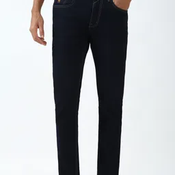 peter england Men Regular Low Rise Blue Jeans-picture-17