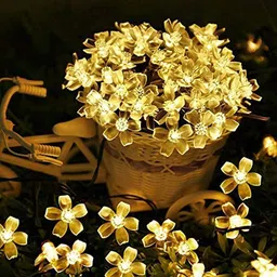 rsp quality bit 20 LEDs 5 m Yellow Steady Flower Rice Lights-picture-39