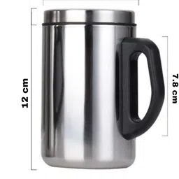 atrock Stainless Steel Insulateds with Lid | Vacuum Insulated Coffee 1 Stainless Steel Coffee Mug image 4