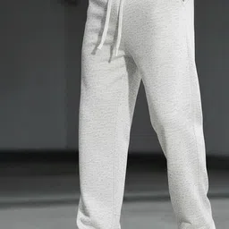 dockstreet Men Solid White Track Pants-picture-41