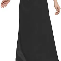 RTI GROUP Women Full Elastic Petticoat Shapewear for Saree Satin Blend Petticoat image 3