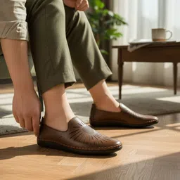 magic Men’s Traditional Ethnic Mojari | Stylish Party Wear Jutti for Men Walking Shoes For Men image 3