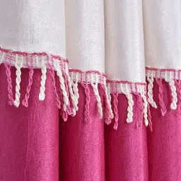 stella creations 152 cm (5 ft) Window Polyester Room Darkening Curtain (Pack Of 4) image 2