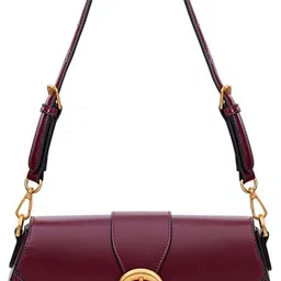 miraggio Women Maroon Shoulder Bag image 2