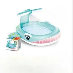 Inflatable Whale Pool (IND*6537) with Shower With Free Electric Pump1119 Inflatable Swimming Pool-image-29