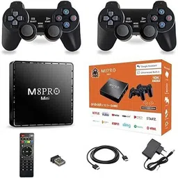 Orelius Fire 2 in1 M8 Pro Game TV Video Game Set Player 4K Game Retro Console Including Gamepad-picture-38