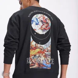 glitchez Men Full Sleeve Printed Sweatshirt image 2