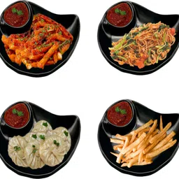 zido Premium_4 Pack Platter B-861_h145 Chip & Dip Tray-picture-40