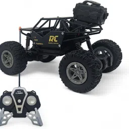 fanseekart Remote Control Metal Rock Crawler monster Car with Smoke mist Effect for kids_25 image 2
