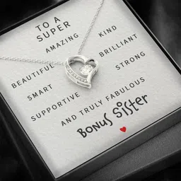 rakva Rakhi Gift Sister To A Super Amazing Bonus Sister Sterling Silver-picture-12