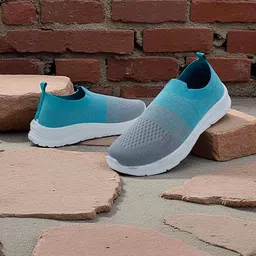 Fabbmate Trendy Memory Foam Walking Slip On Sneakers For Women image 5