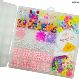 ktrading Cute Little Shape Pearl Beads for Kids Jewelry DIY Bracelets Necklace Making Kit-picture-15