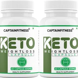 captainfitness Keto weight loss capsule | Fat loss management & energy(85) image 1
