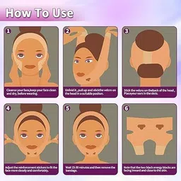 adp traders Double Chin Lift Mask,Silicon V Line Lifting face lifting mask. Face Shaping Mask image 5