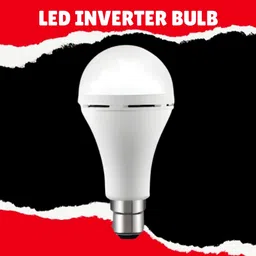 guggu 15W Emergency Inverter Bulb, Rechargeable Emergency Led Bulb For Power CutsT252 4 hrs Bulb Emergency Light image 1