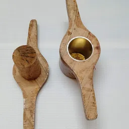 Cold Handmade Wooden idiyappam Press Maker Aluminium Cladding Cup Inside Manual Dough Press-image-22