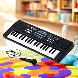 snm97 37-Key Musical Piano Keyboard with Microphone Songs Recording for Kids_P232-picture-16