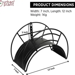 Urban Plant Water Pipe Hanger Big for Garden Hose Stand image 3