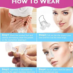 frackson Nose-Up-Bridge-Straightening-Beauty Clip-High-Lifting-Clipper-Correction. Nose Shaper image 2