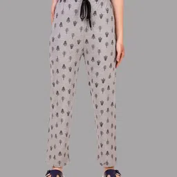 christy world Pack of 2 Women Printed Multicolor Track Pants image 3