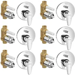 parryware Uno concealed Diverter Body with Concealed Upper Part set of 6 pic 065 Faucet Set image 1