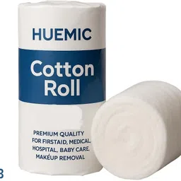huemic assure 500gram Pure Absorbent Cotton Roll for Baby Care |Soft Cotton 11 Gauze Medical Dressing-picture-33