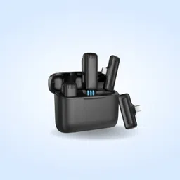 clairbell J13 Wireless Microphone, Noise Reduction Lapel Mic For Vlogging and YouTubeC163 Microphone-picture-39
