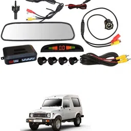 gonama LCD 4.3 Screen 4pc Car Parking Sensor Monitor Kit With Reverse Camera Sg168 LCD 4.3 Screen 4pc Car Parking Sensor Monitor Kit With Reverse Camera Sg168 Parking Sensor-picture-20