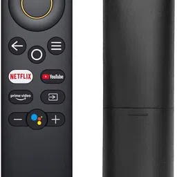 Ehop Compatible Remote Control for with Voice Assistant & Google Assistant, Netflix & Google Button for 4K LED Smart TV 4A Remote Control Realme Remote Controller-image-1