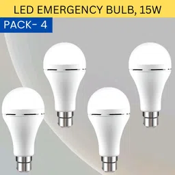 frony 15W Rechargeable Inverter LED Bulb with Upto 4H.Power Cut Lighting Pack of_4A154 4 hrs Bulb Emergency Light-picture-21