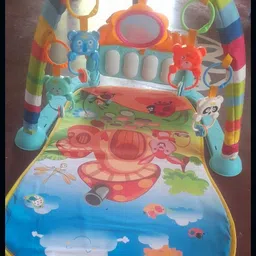 razz bazz FK_Piano Gym Play Mat for Newborn Baby with Animal Toys – 0-6 Months-picture-21