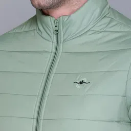 rare times Men Solid Bomber Jacket image 4