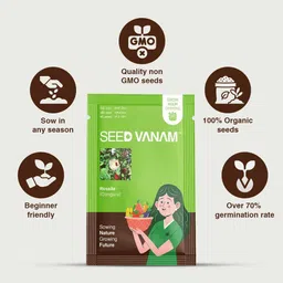 seed vanam Roselle (Gongura) Seeds | Premium Quality | Fast Germination Seed image 2